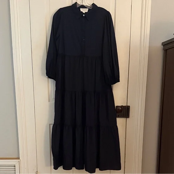 Pomander Place | Dresses | Pomander Place Navy Mabel Maxi Dress | Poshmark